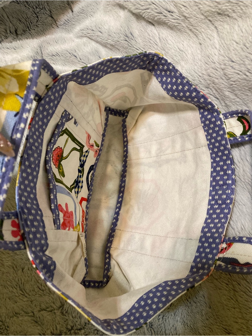 Vera Bradley x Anthropologie Floral Patchwork MINI Tote - Multicolor - Picture 4 of 4